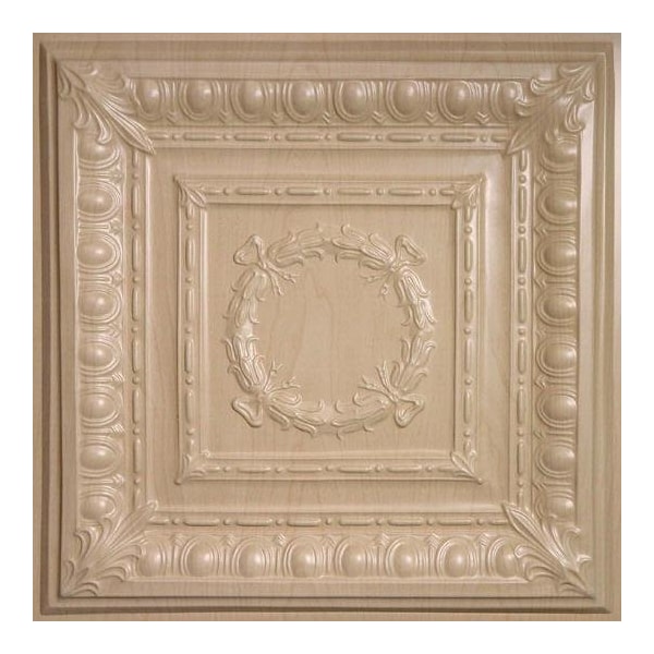 Ceilume Empire 2ft x 2ft Sandal Wood Ceiling Tile V3-EMPIRE-22SWD - main